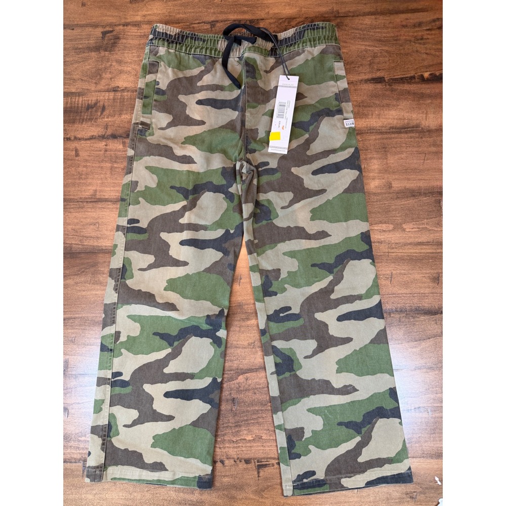 Pro Club Kids Heavyweight Twill Lounge Pants Camo Green XL 12-14